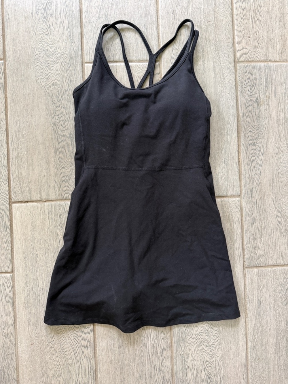 Old Navy Black Strappy Mini Dress